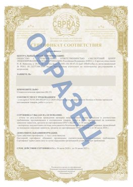 Образец Сертификат СТО 01.064.00220722.2-2020 Ростов-на-Дону Сертификат СТО 01.064.00220722.2-2020 
