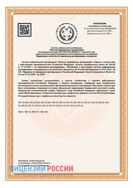Приложение СТО 03.080.02033720.1-2020 (Образец) Ростов-на-Дону Сертификат СТО 03.080.02033720.1-2020